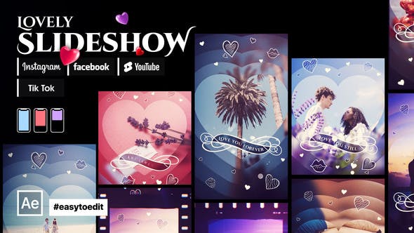 Videohive Instagram Stories Lovely Slideshow 36182195