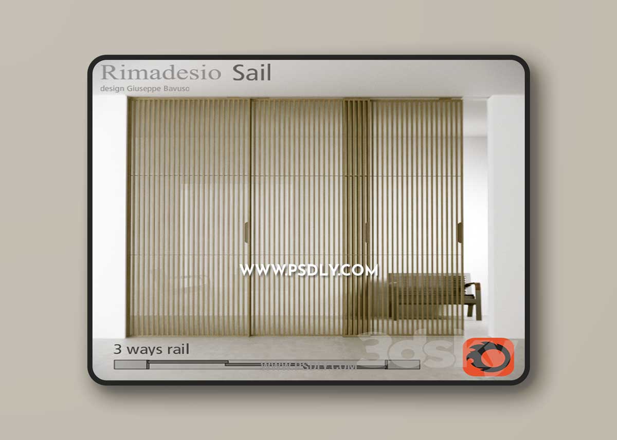 Rimadesio Sliding doors sail