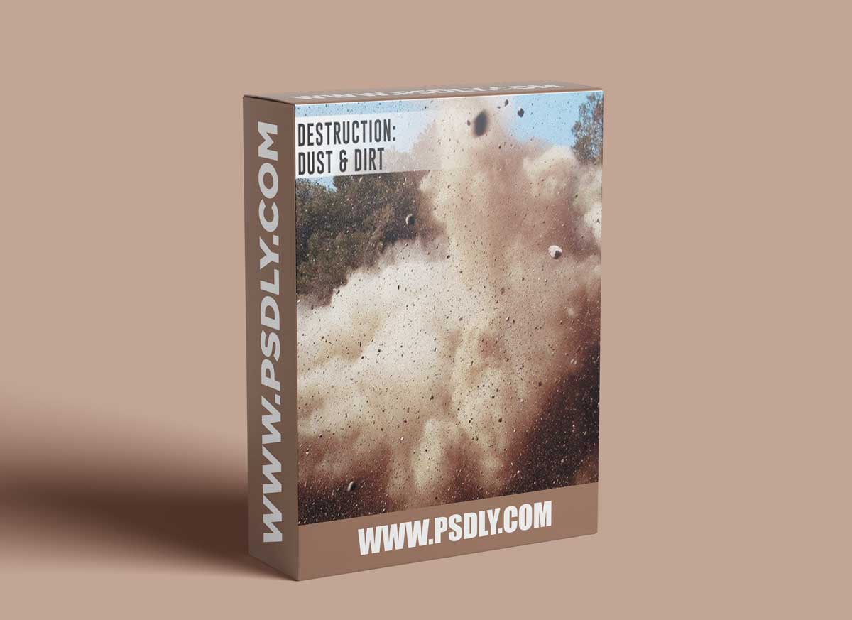 SFXtools Destruction Dust and Dirt WAV