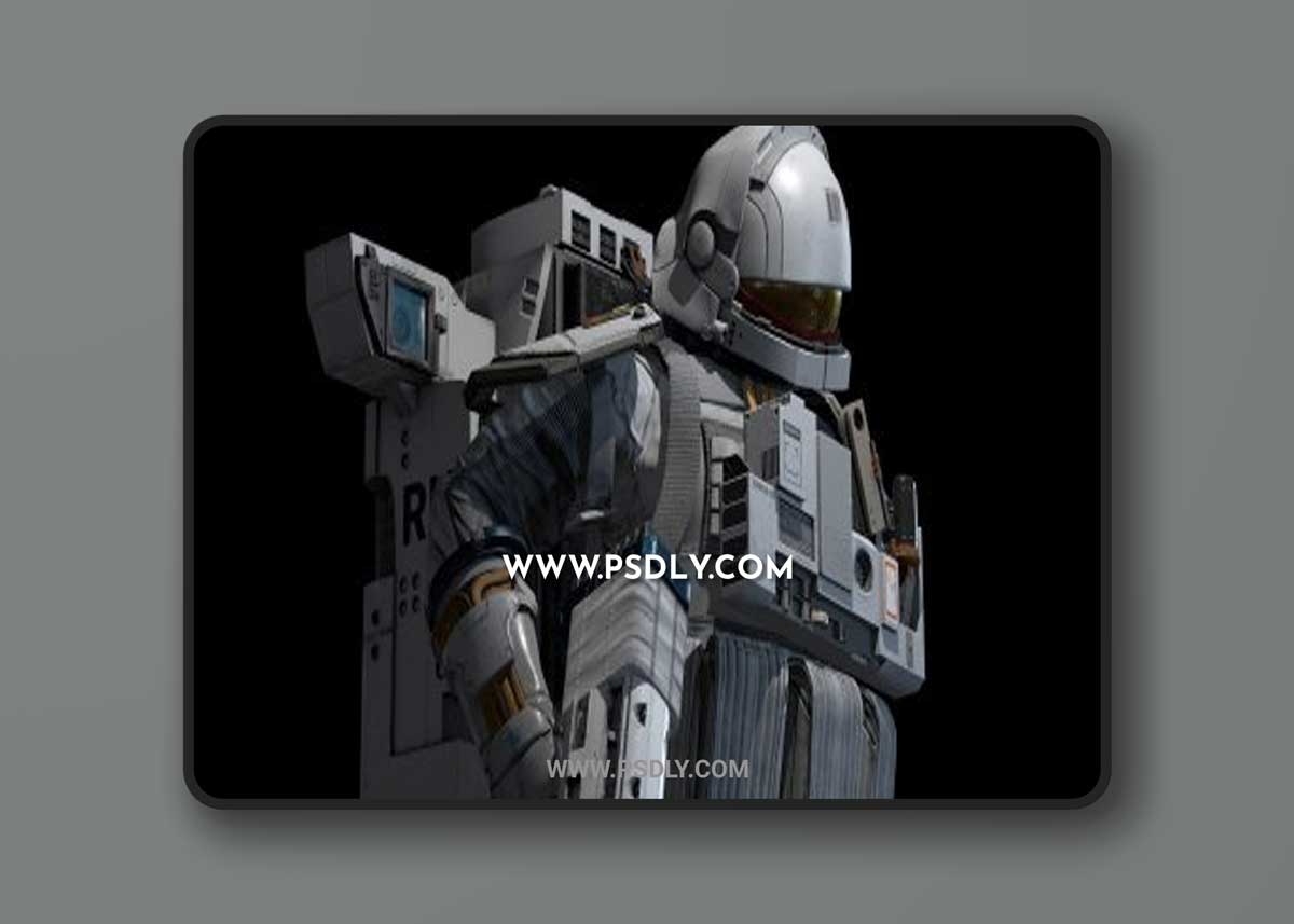 SPACE BREAKER (Real-Time Character) 3D Model