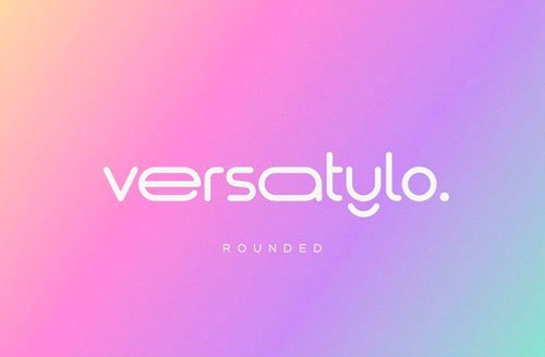 Versatylo Rounded Display Font