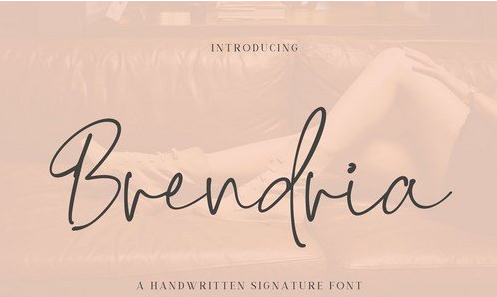 CM - Brendria - Signature Font 5108930