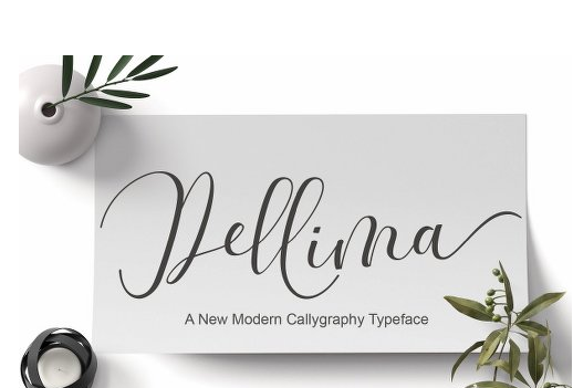 CreativeMarket Dellima Script 2967048