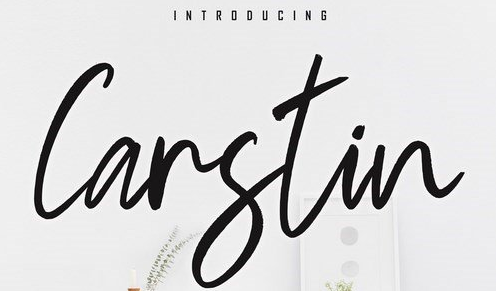 Carstin Handwritten Font