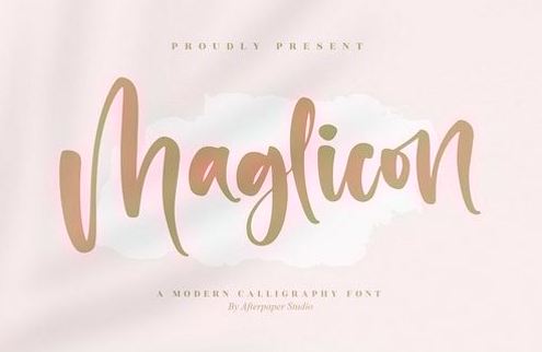 Maglicon Script Font