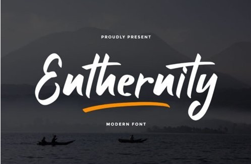 Enthernity Font