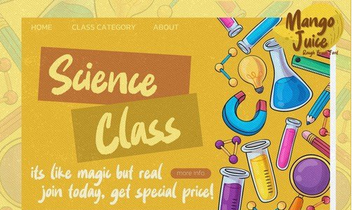 Mango Juice - Rough Brush Font