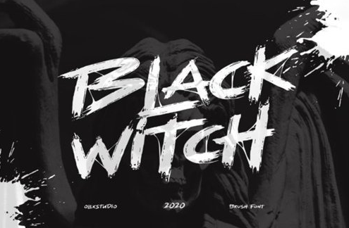 Black Witch Font