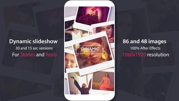 Videohive Instagram Slideshow For Stories And Reels 36107534