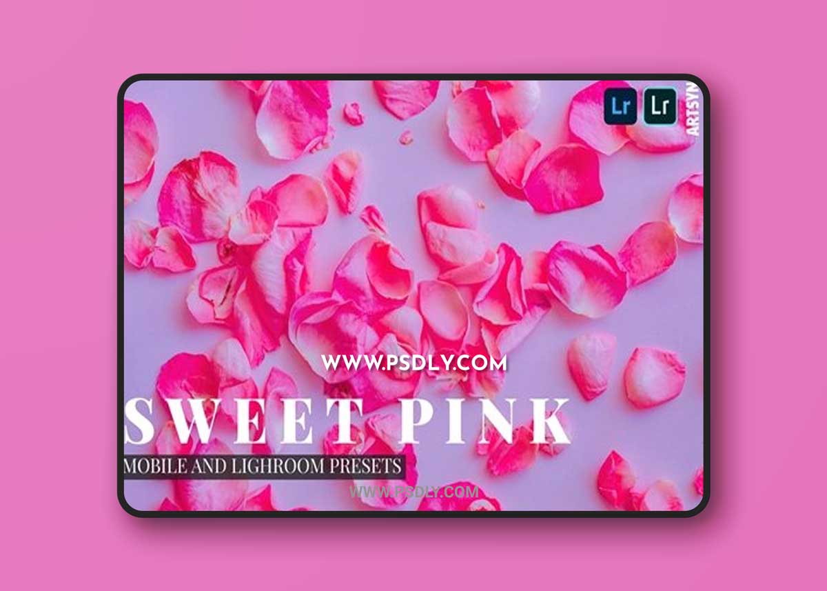 Sweet Pink Lightroom Presets Dekstop and Mobile