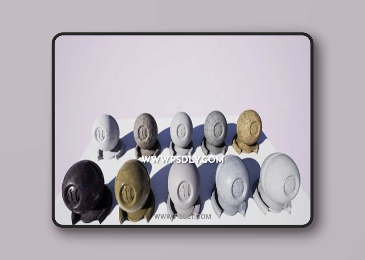 Unreal Engine - Concrete Pack 3D Model