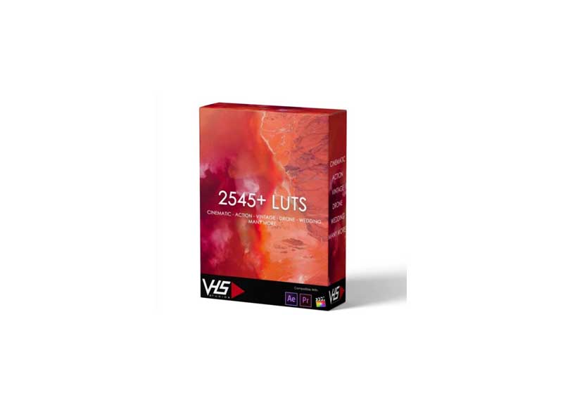 VHS Studio – VHS 2545+ Luts Package