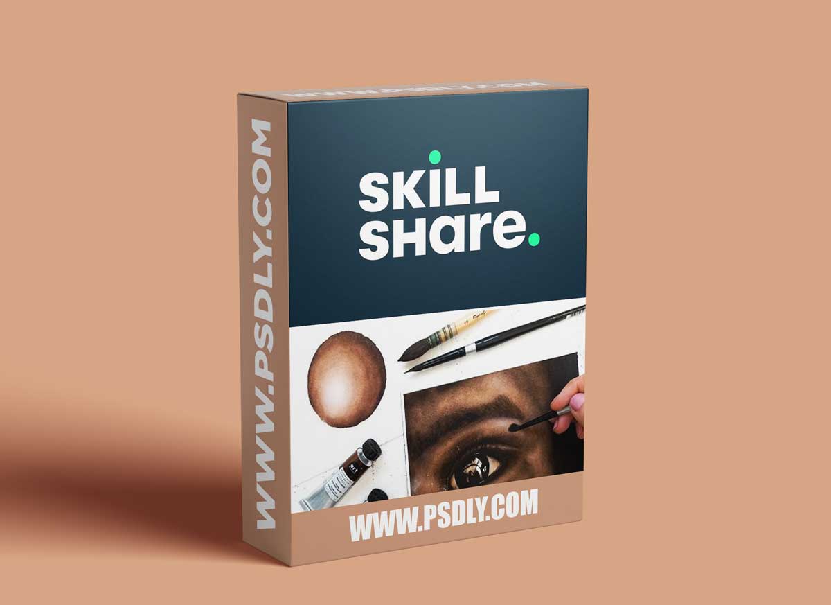 Watercolor Portrait : How to Paint a Realistic Eye Step-by-Step