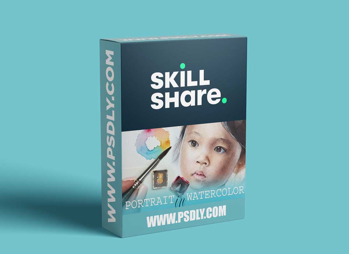 Watercolor potrait - An introduction to painting portraits in watercolor