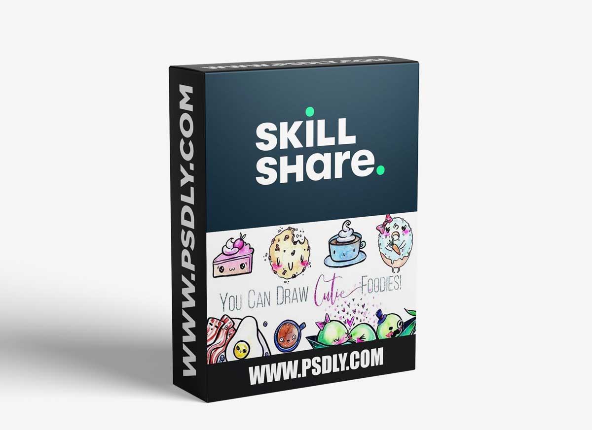 You Can Draw Cute Foods! In 2 Simple Steps