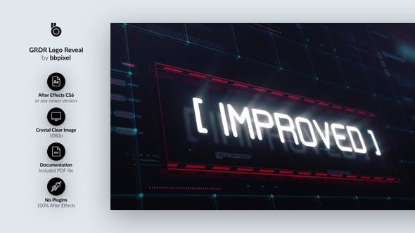 Videohive GRDR Logo Reveal 36210687