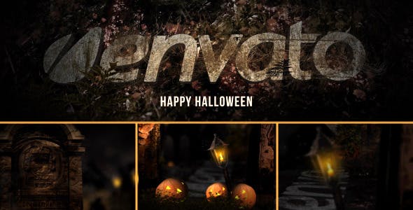 Videohive Halloween Logo Reveal 3178867