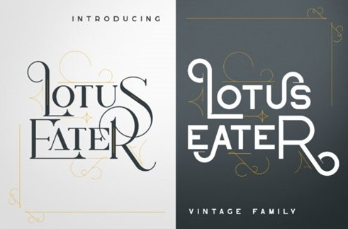 Lotus Eater Font Lotus Eater Font