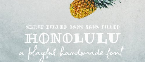 Honolulu Font Family - 8 Fonts