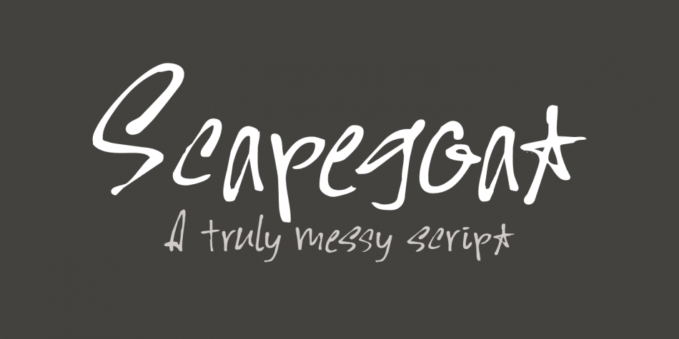 Scapegoat Font Family - 2 Fonts