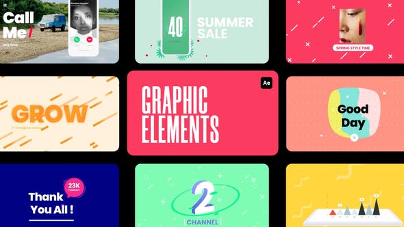 Videohive Colorful Graphics 36125971