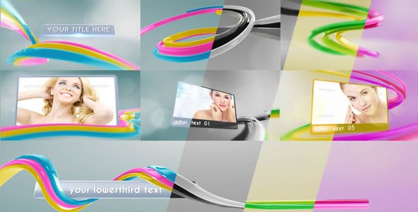 Videohive 3D Line Media Pack 7718229
