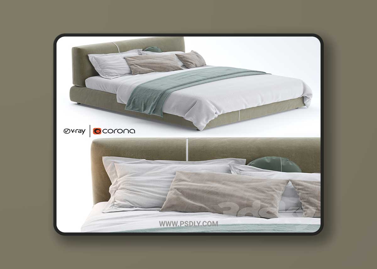 Bed Sanders, Ditre Italia 3D Model