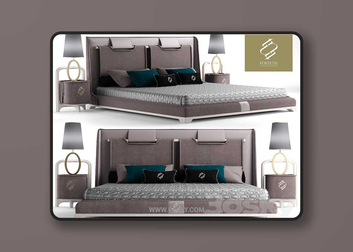 Bed tecninova cabezal cbanera fortune 3D model