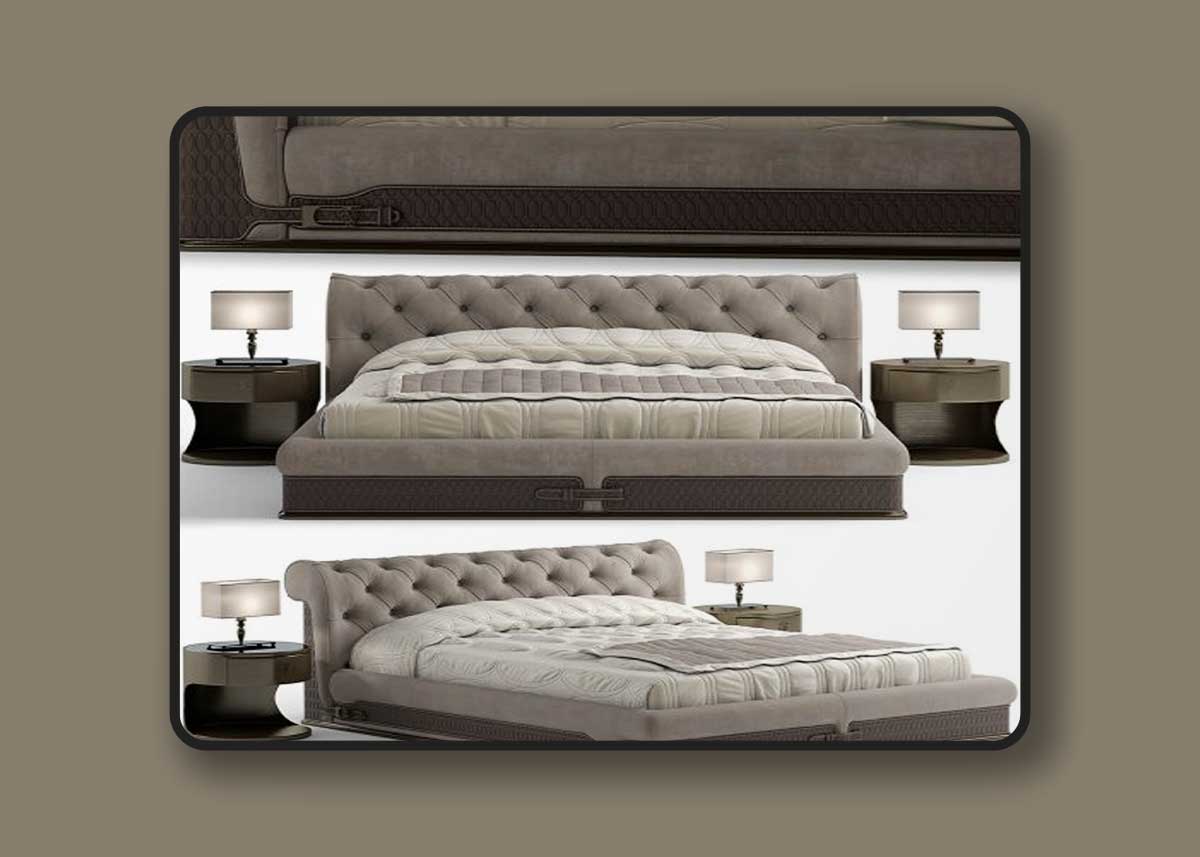 Bed visionnaire chester laurence 3D Model