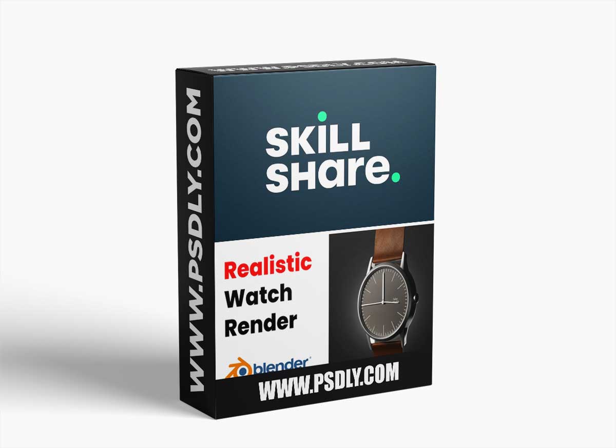 Blender 3D: Easy Realistic Watch Visualization