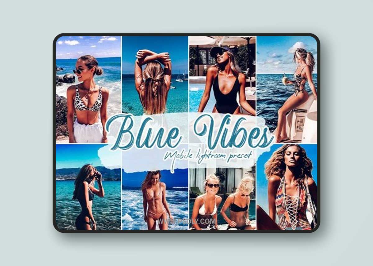 Blue Vibes Lightroom Presets