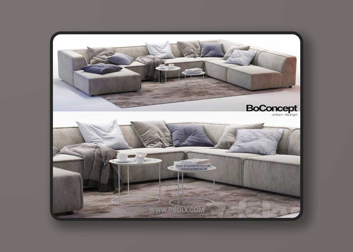 BoConcept Carmo 7 3D MOdel