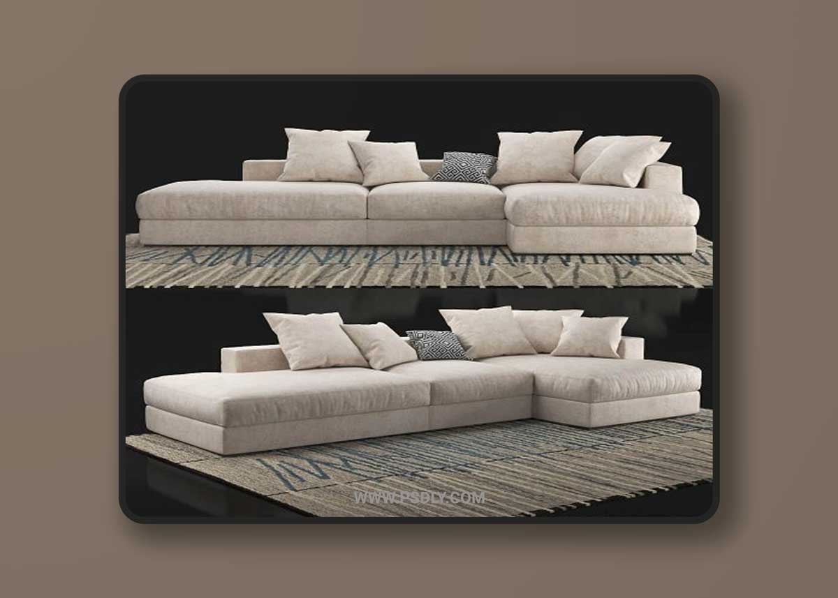 BoConcept Cenova sofa GY 521 3D Model