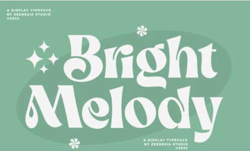 Bright Melody Font