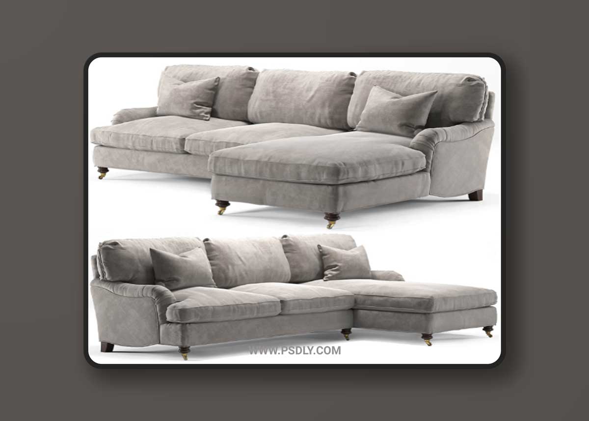 Brooke sofa - Robin Bruce 3D Model
