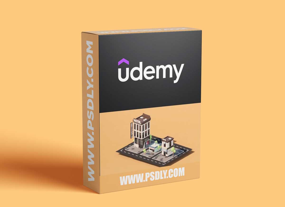 Build and Create 3D model in Blender 3.0 for Low-Poly Design