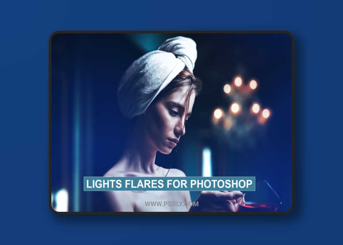 Cinematic Lights Flares Overlays, Optical Flare, Lens Flares