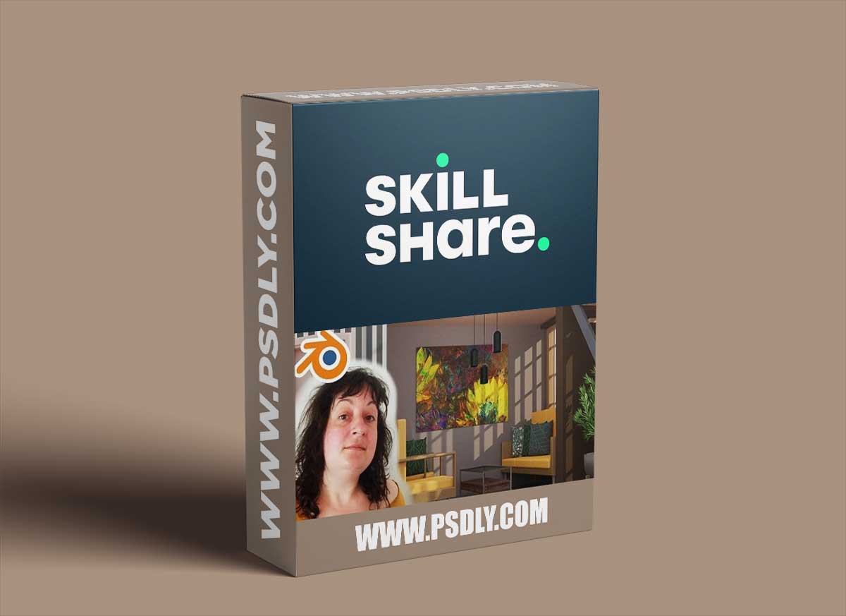 Create stunning Studio Apartment with Blender 3D