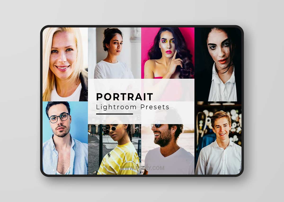 CreativeMarket - 10 Portrait Lightroom Presets 6905750