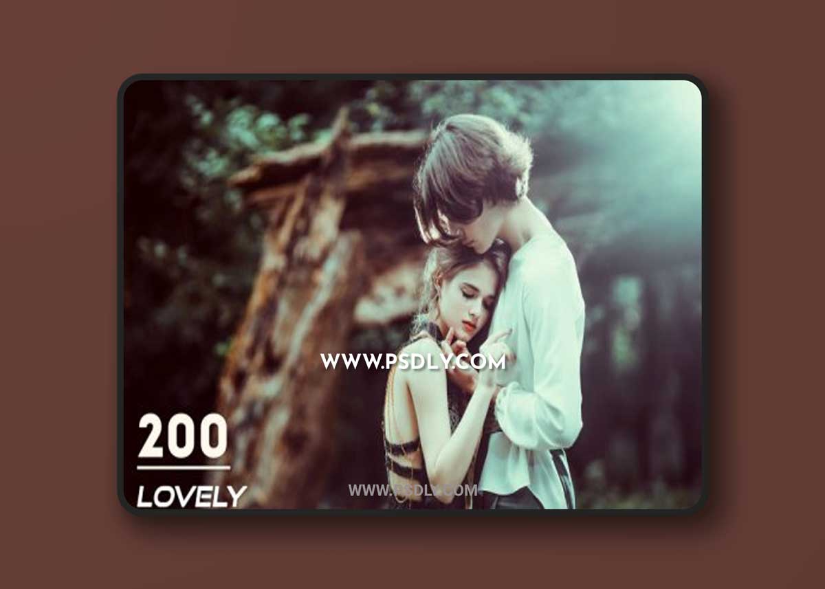 CreativeMarket - 200 Lovely Lightroom Presets 3844399