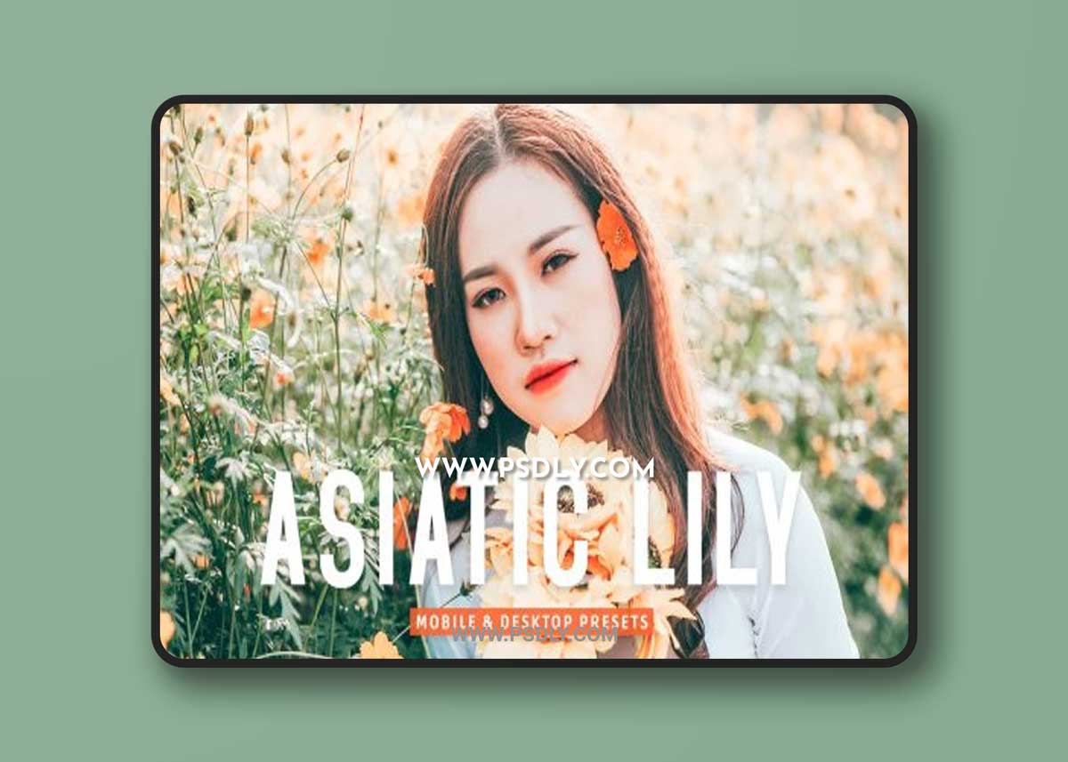 CreativeMarket - Asiatic Lily Pro Lightroom Presets 7003212