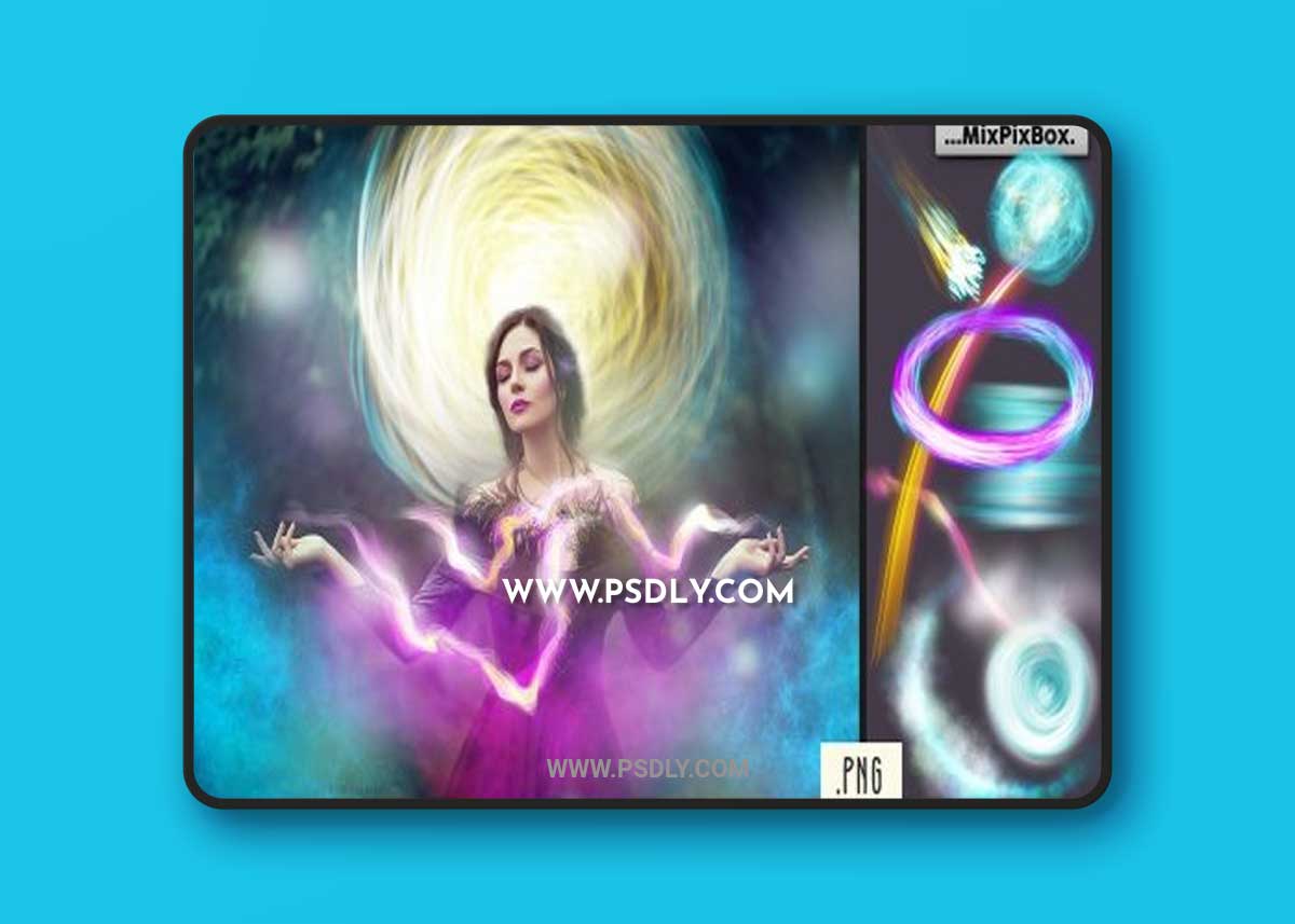 CreativeMarket - Fantasy Effects Overlays 5214308