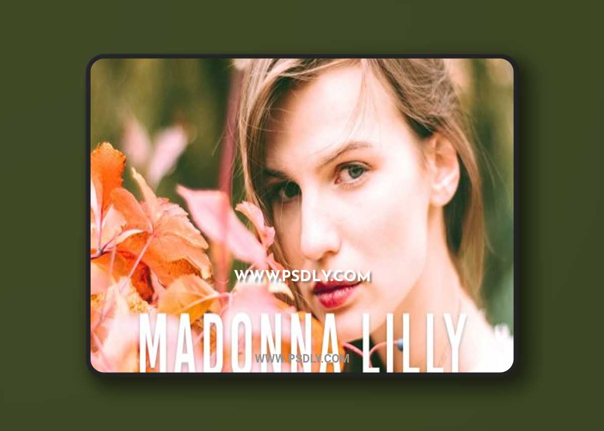 CreativeMarket - Madonna Lilly Pro Lightroom Presets 7079835