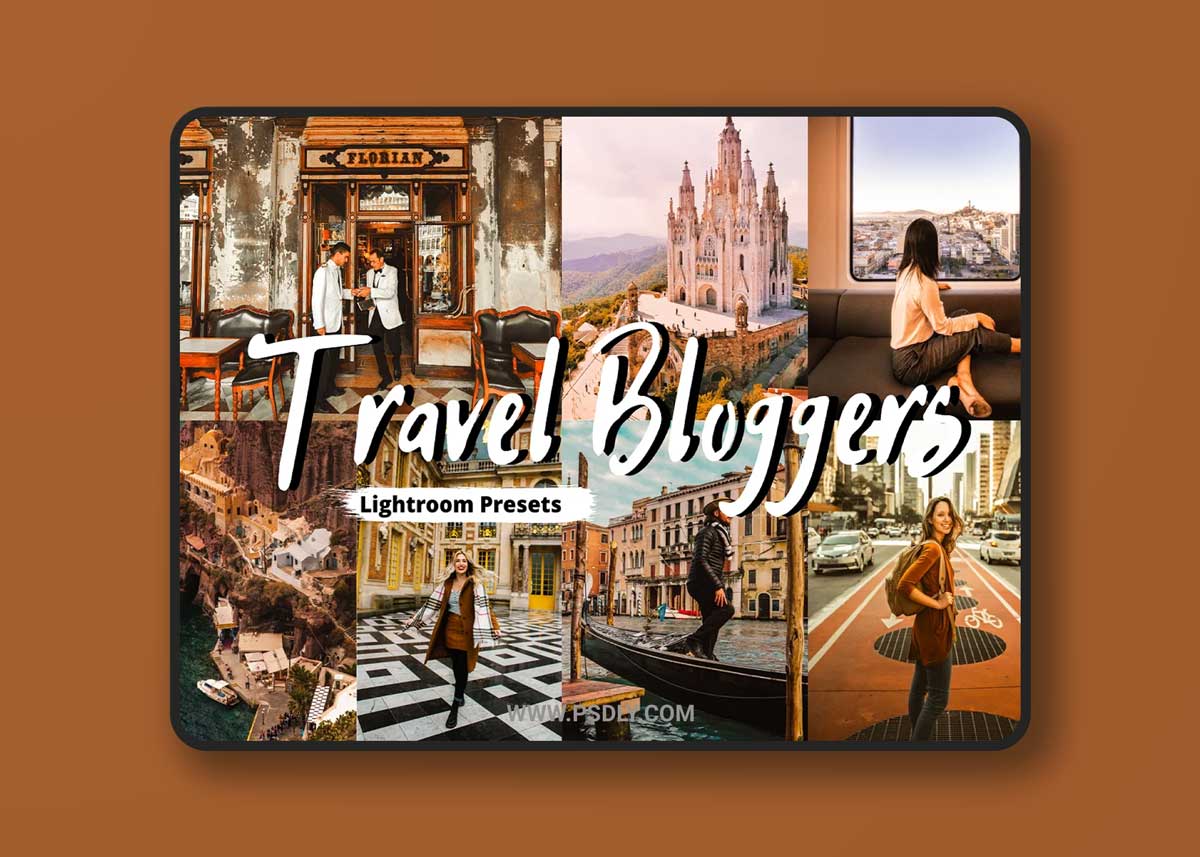 CreativeMarket - Travel Bloggers Lightroom Presets 4389852