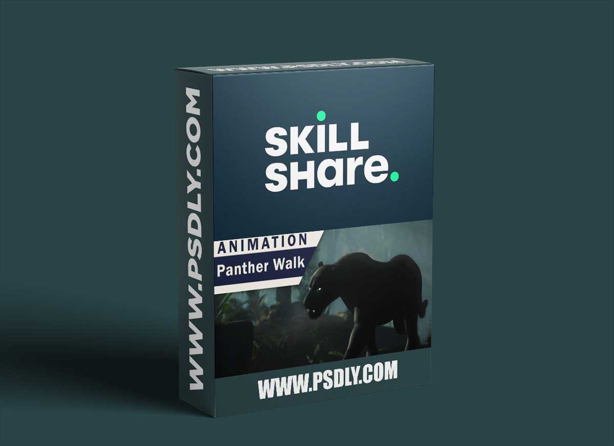 Creature Animation. Animate a realistic Panther walk. Includes polishing!