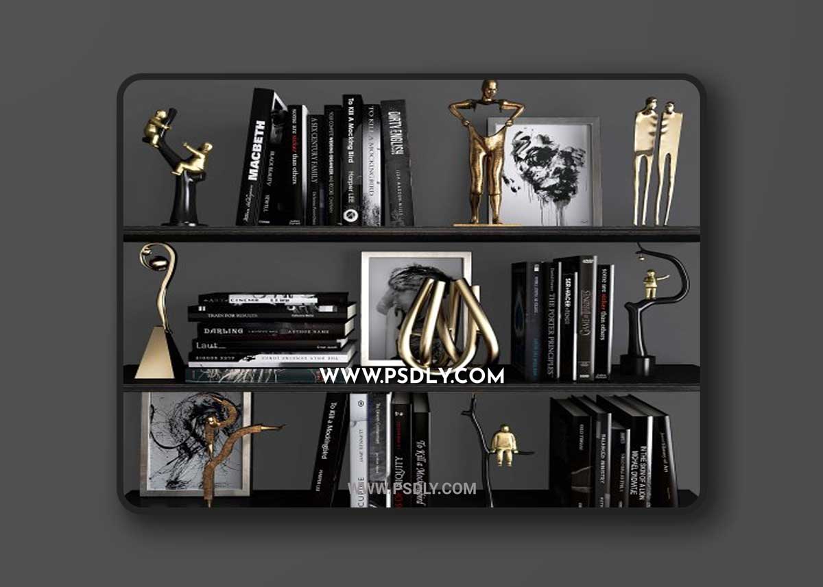 Decorative set 19 3D Models
