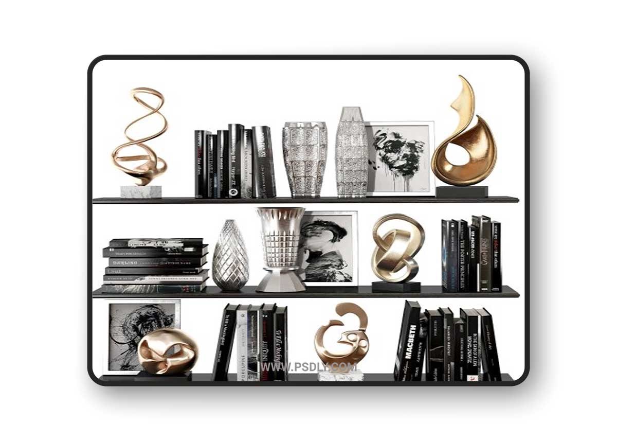 Decorative set 29 3D Model