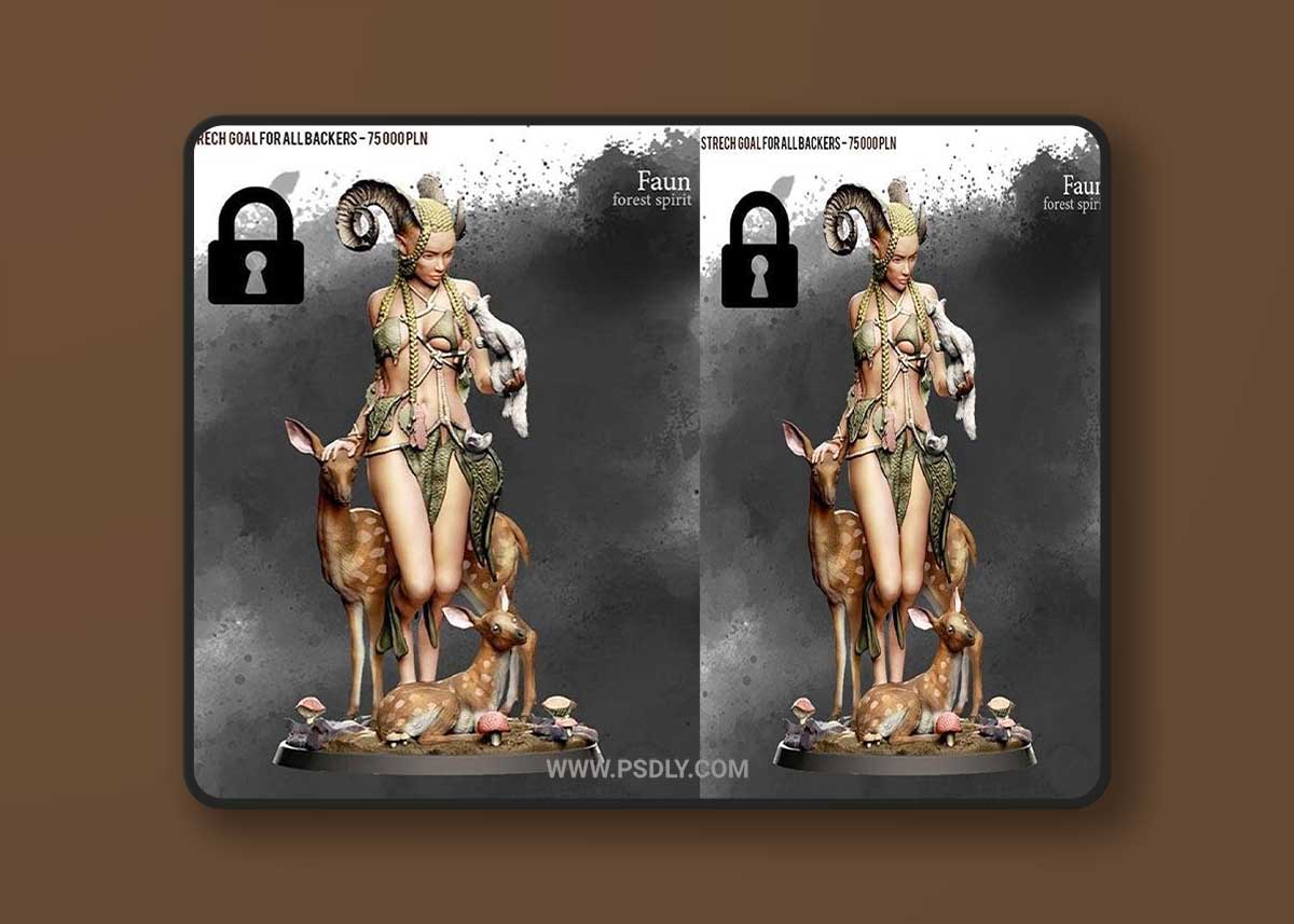 Demons Faun 3D Model