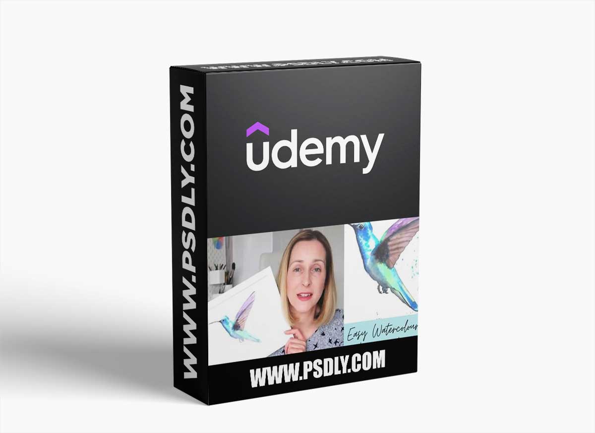 Easy Watercolour Hummingbird For Beginners | Learn How To Paint a Hummingbird in Watercolor