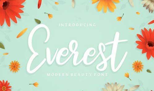 Everest Modern Beauty Font